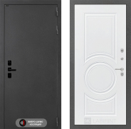 Дверь Лабиринт (LABIRINT) Acustic 23 Белый софт 860х2050 мм