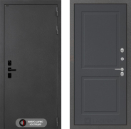 Дверь Лабиринт (LABIRINT) Acustic 11 Графит софт 960х2050 мм