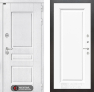 Дверь Лабиринт (LABIRINT) Versal 27 Белый (RAL-9003)