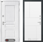 Дверь Лабиринт (LABIRINT) Versal 21 Белый софт 860х2050 мм