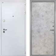 Дверь Интекрон (INTECRON) Колизей White Гладкая Мрамор светлый 960х2050 мм
