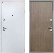 Дверь Интекрон (INTECRON) Колизей White Гладкая шпон Венге коричневый 960х2050 мм
