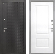 Дверь Интекрон (INTECRON) Олимпия Black 4К Альба Роял Вуд белый 860х2050 мм