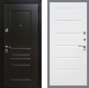Дверь Рекс (REX) Премиум-Н Сити Белый ясень 960х2050 мм