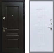 Дверь Рекс (REX) Премиум-Н FL-289 Белый ясень 960х2050 мм