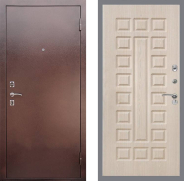 Дверь Рекс (REX) 1 FL-183 Беленый дуб 960х2050 мм